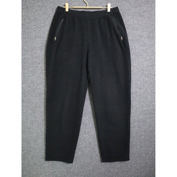Vintage Patagonia Pants Women XL Black Synchilla EL CAP Fleece 30